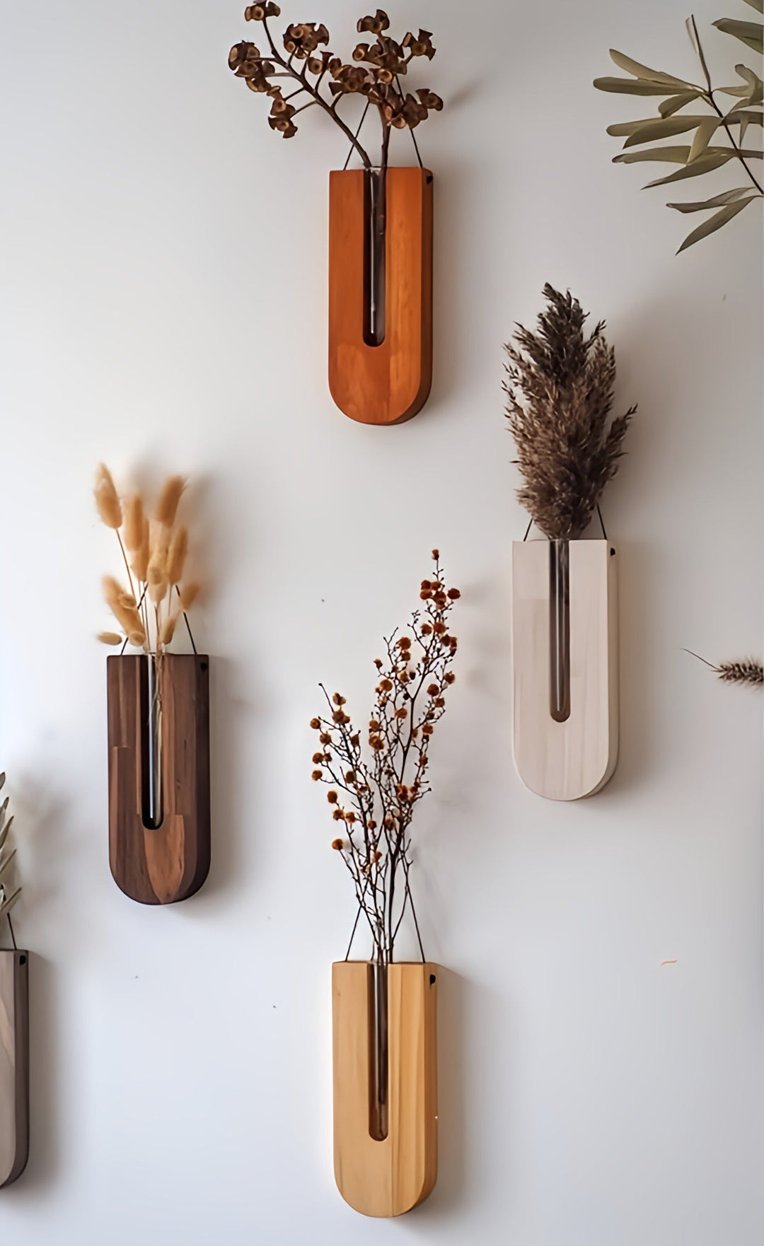 Wooden Wall Planters for Houseplants