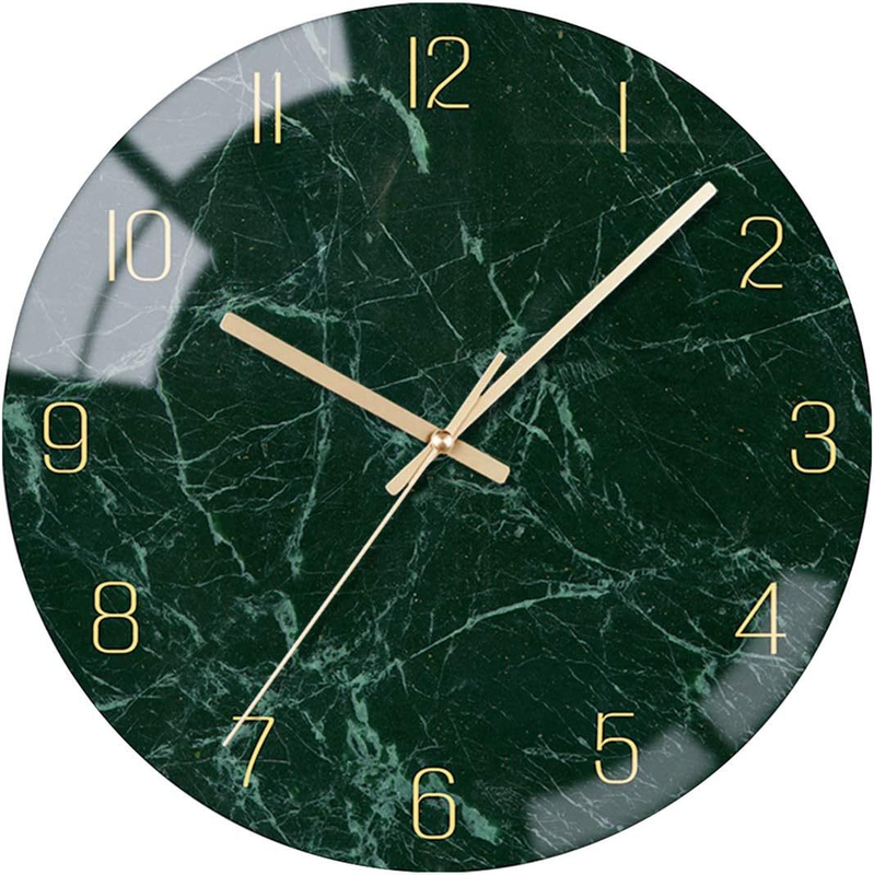 Orologio da parete in vetro con galassia | Orologio moderno per la decorazione della casa