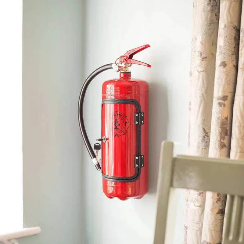 Hidden Mini Bar - Fire Extinguisher Shape with Secret Beverage Storage
