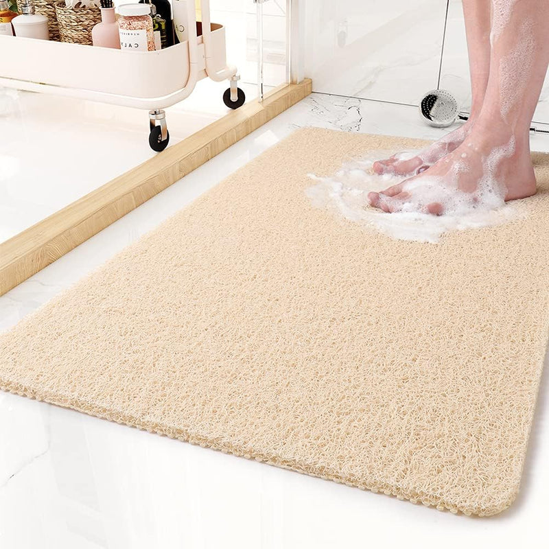 Non-Slip Shower Mat | Quick-Drying &amp; Hygienic Bath Mat with Drainage Design