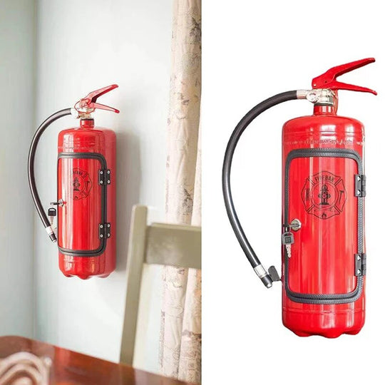 Hidden Mini Bar - Fire Extinguisher Shape with Secret Beverage Storage