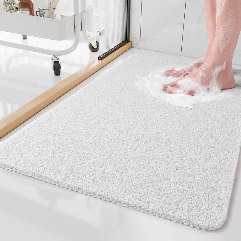 Non-Slip Shower Mat | Quick-Drying &amp; Hygienic Bath Mat with Drainage Design