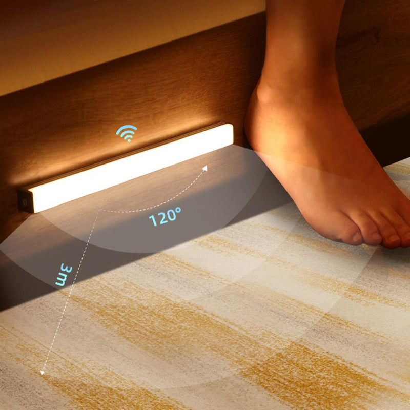 Wireless LED Motion Sensor Lamp | Rechargeable Night Light for Hallways