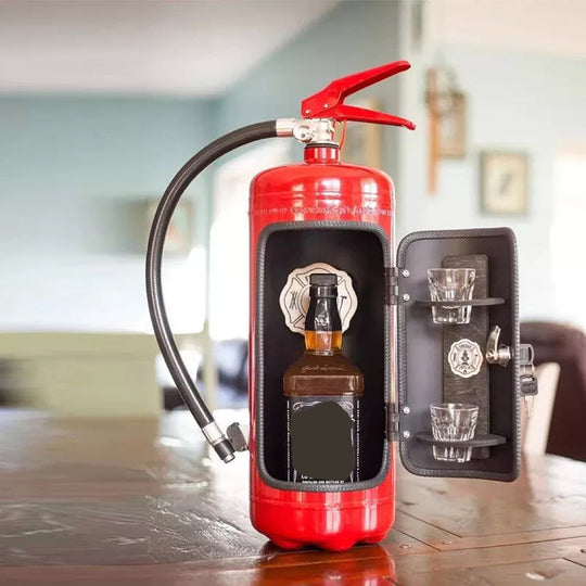 Hidden Mini Bar - Fire Extinguisher Shape with Secret Beverage Storage