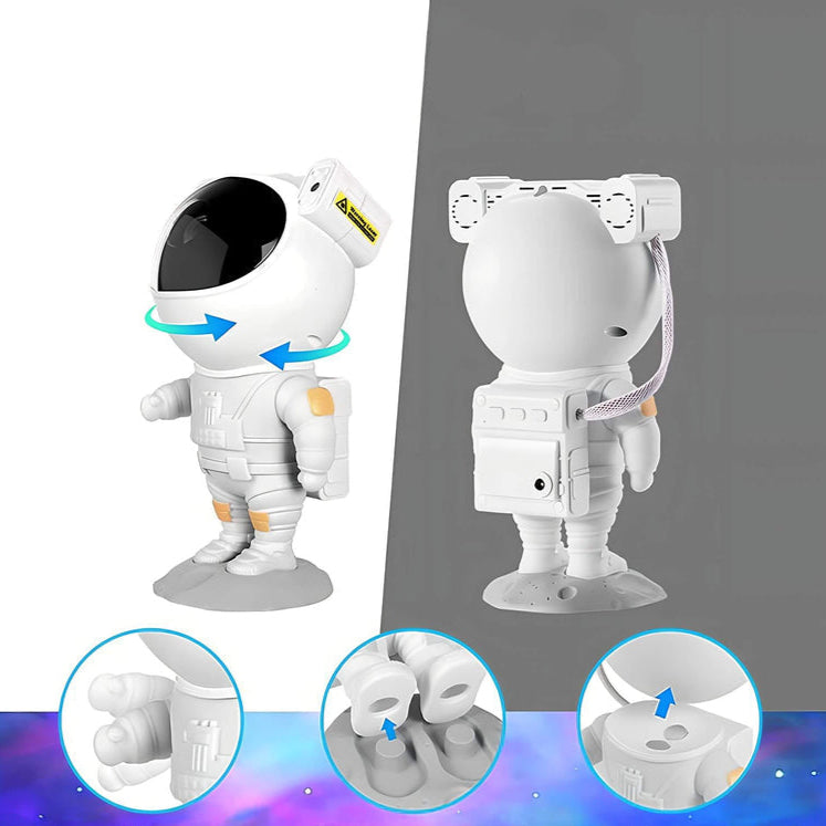 Astronaut Star Projector | Nebula &amp; Milky Way Projector for Room Decoration