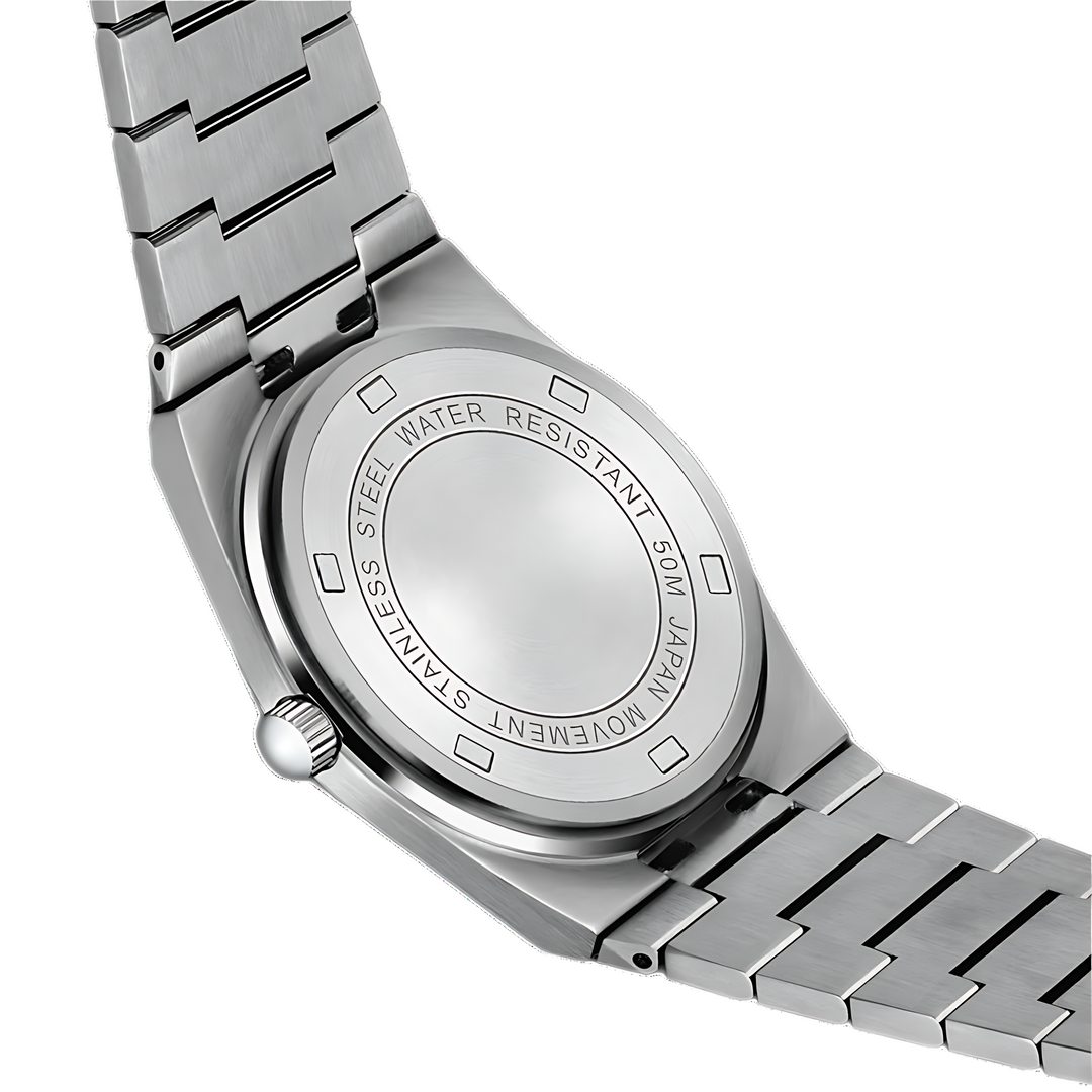 Quartz Analog Watch for Men | Stainless Steel