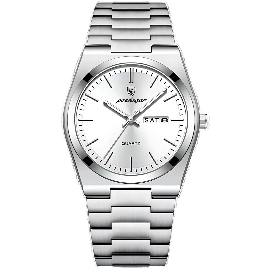 Quartz Analog Watch for Men | Stainless Steel