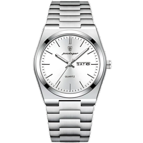 Quartz Analog Watch for Men | Stainless Steel