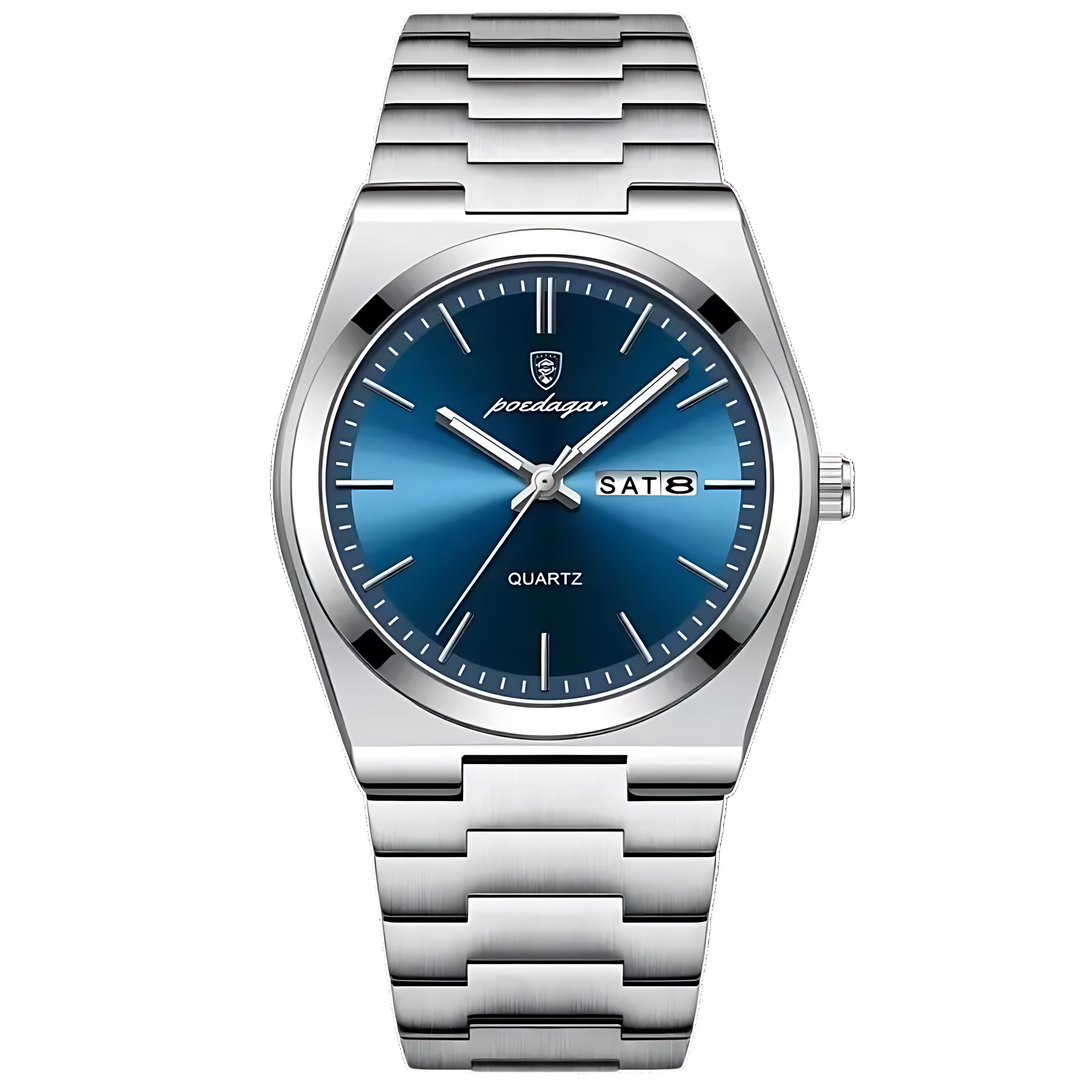 Quartz Analog Watch for Men | Stainless Steel