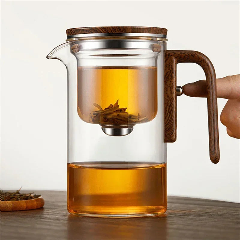 Glass Teapot with Infuser | Stylish Tea Maker for Loose-Leaf Tea