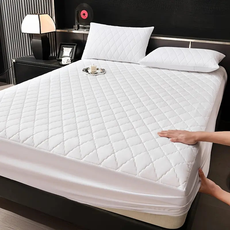 Polyester Fitted Sheet | Deep-Pocket Bedding for Home &amp; Hotel