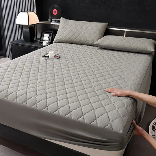 Polyester Fitted Sheet | Deep-Pocket Bedding for Home &amp; Hotel
