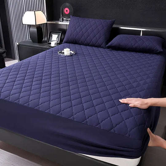 Polyester Fitted Sheet | Deep-Pocket Bedding for Home &amp; Hotel