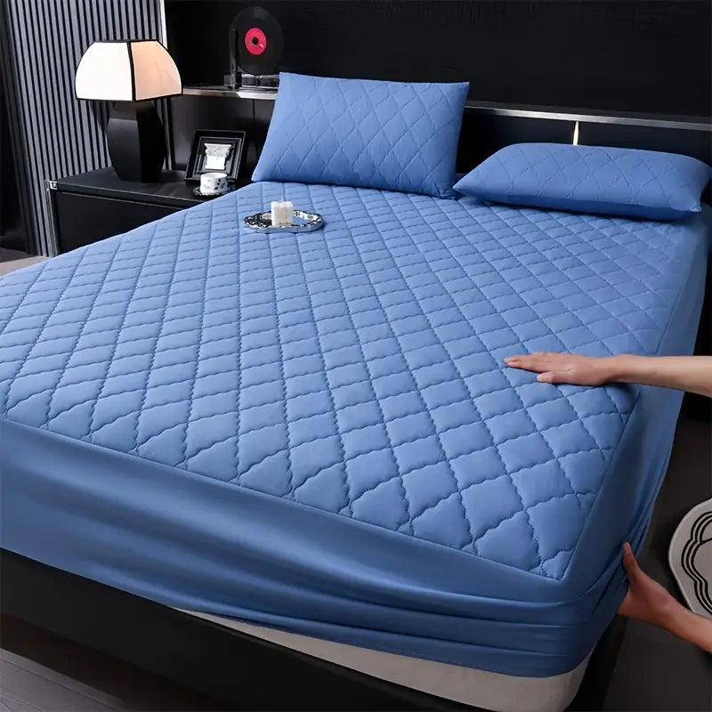 Polyester Fitted Sheet | Deep-Pocket Bedding for Home &amp; Hotel