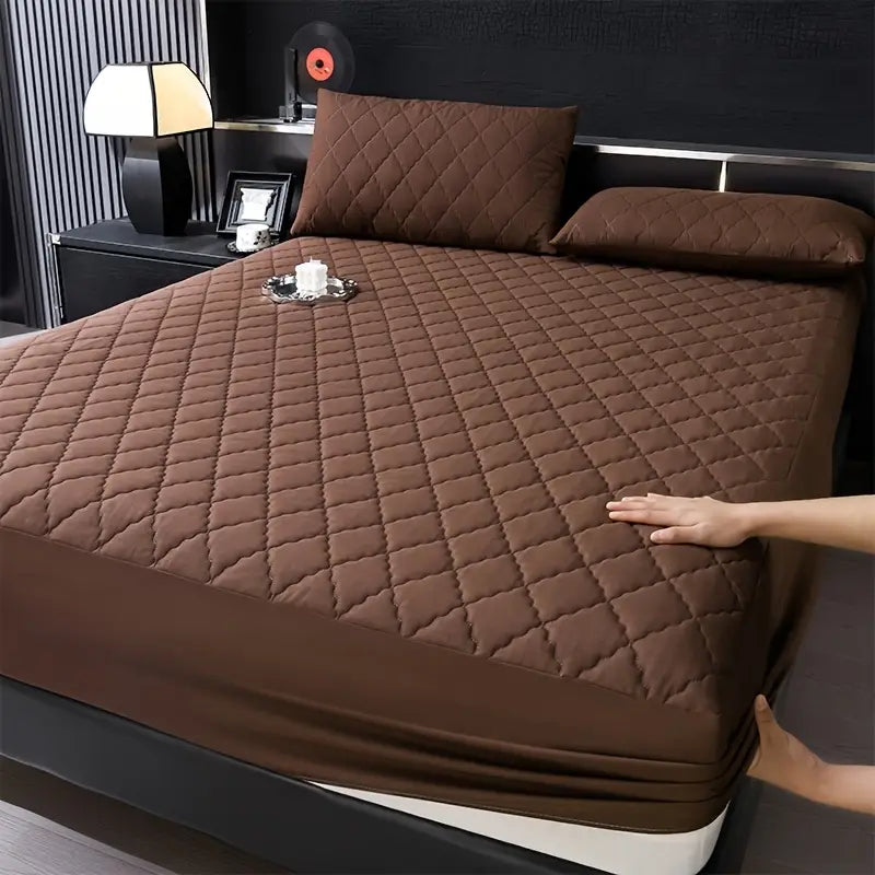Polyester Fitted Sheet | Deep-Pocket Bedding for Home &amp; Hotel