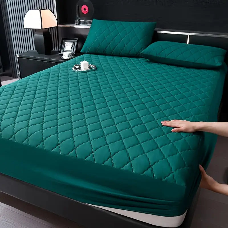 Polyester Fitted Sheet | Deep-Pocket Bedding for Home &amp; Hotel