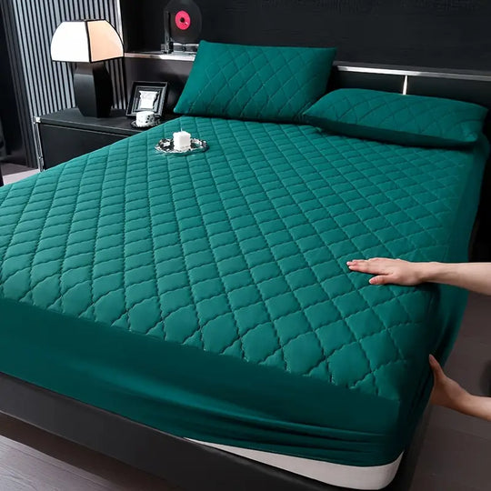 Polyester Fitted Sheet | Deep-Pocket Bedding for Home &amp; Hotel