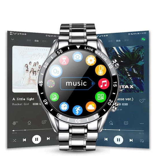 Smartwatch for Men | Slim Business &amp; Fitness Tracker