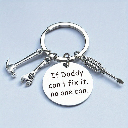Dad Tool Design Keychain – Father's Day Gift