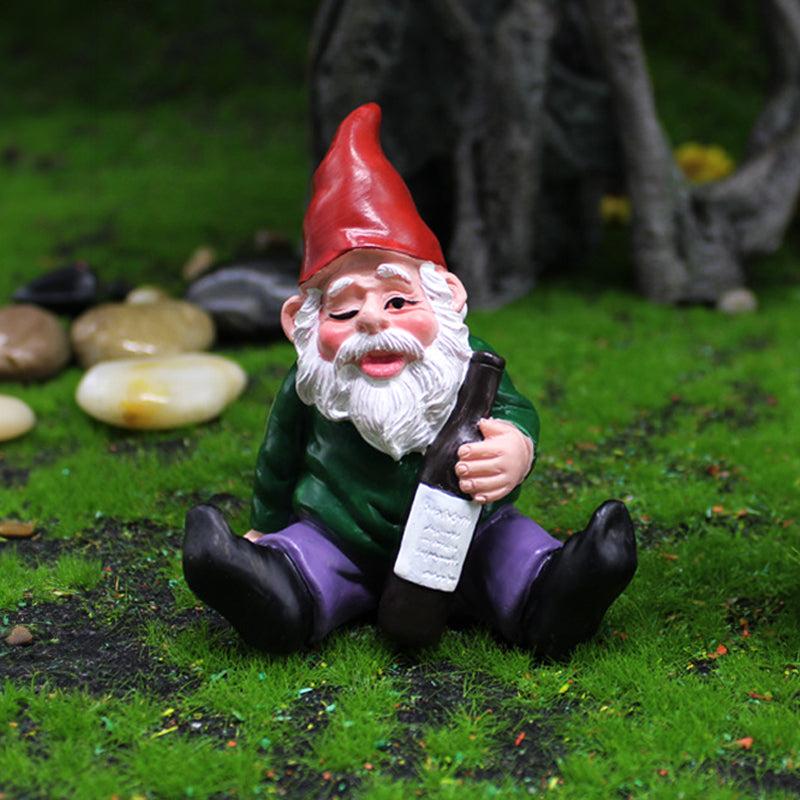 Humorous Lying Garden Statue | Playful Garden Ornament