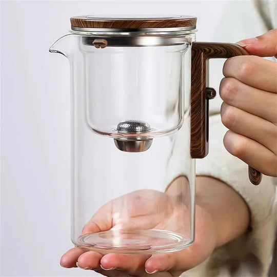 Glass Teapot with Infuser | Stylish Tea Maker for Loose-Leaf Tea