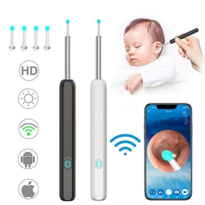 1080p Visual Ear Cleaner | HD Earwax Removal Tool Kit
