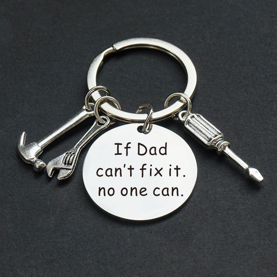 Dad Tool Design Keychain – Father's Day Gift