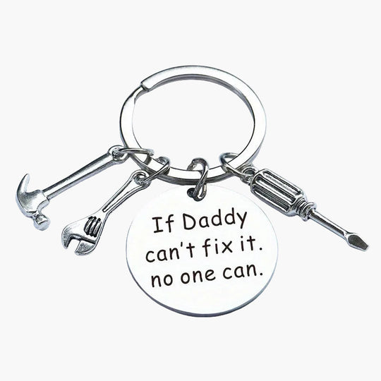 Dad Tool Design Keychain – Father's Day Gift
