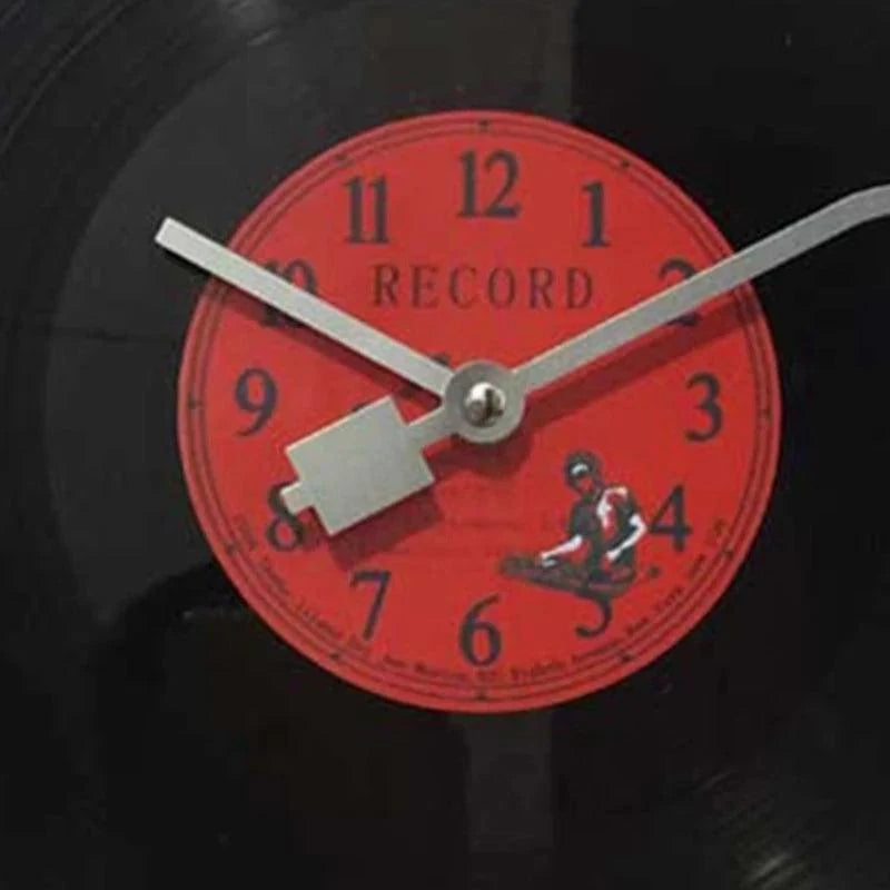 Retro Vinyl Record Wall Clock
