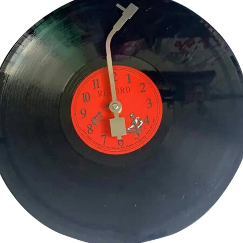 Retro Vinyl Record Wall Clock