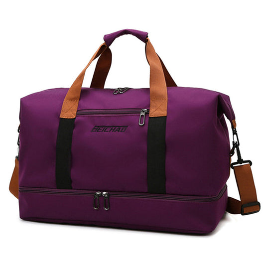 Travel and Sports Bag - Convenient Bag for Vacation, Sports, Weekend Getaways or Day Trips - for Men and Women