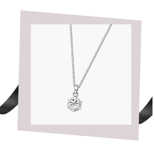 Classic Moissanite Necklace – Shine Like the Star You Are