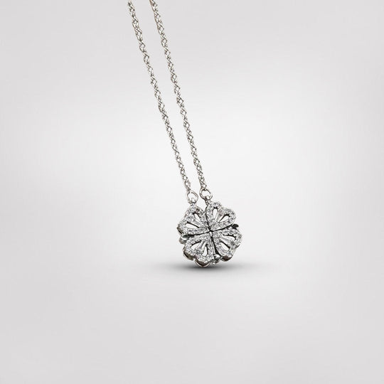 Clover Necklace – Luck, Love &amp; Trust Around Your Neck