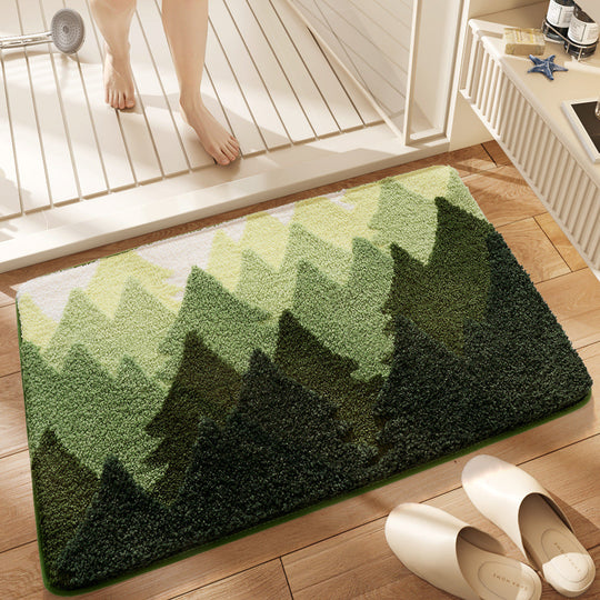 Ocean Wave Floor Mat Rug