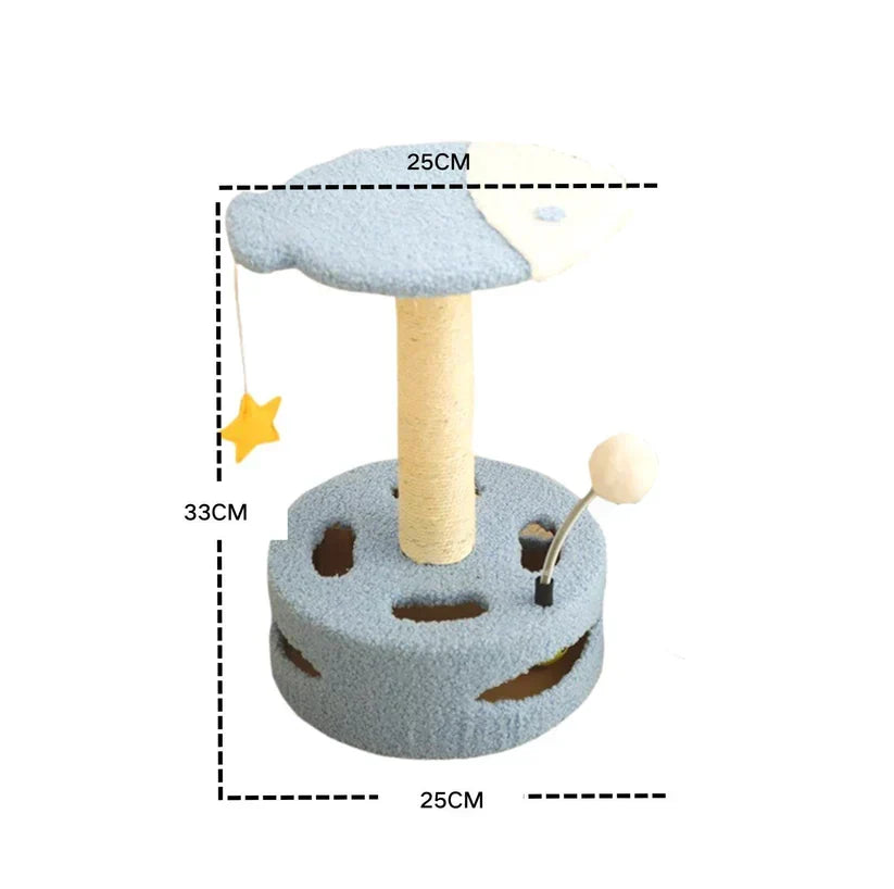 Krab &amp; Speel Toren – Compact Krabplezier voor Elke Kat