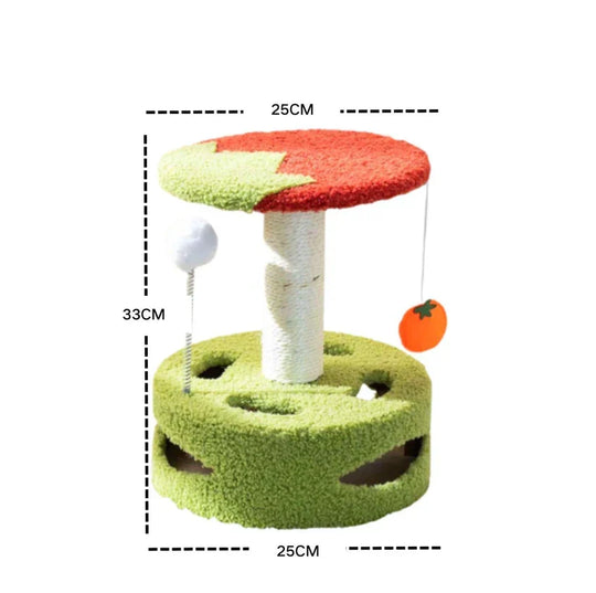 Krab &amp; Speel Toren – Compact Krabplezier voor Elke Kat