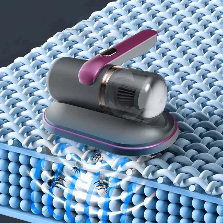 Portable Cordless UV Vacuum for Home | Handheld Cordless Dust Mite Remover