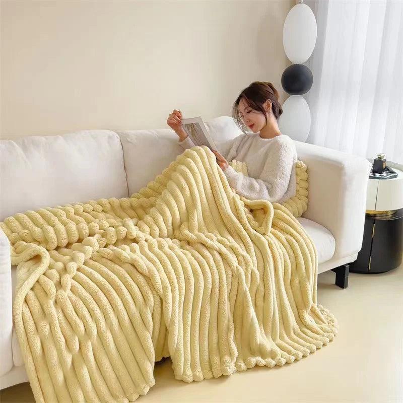 Coperta di peluche per conigli