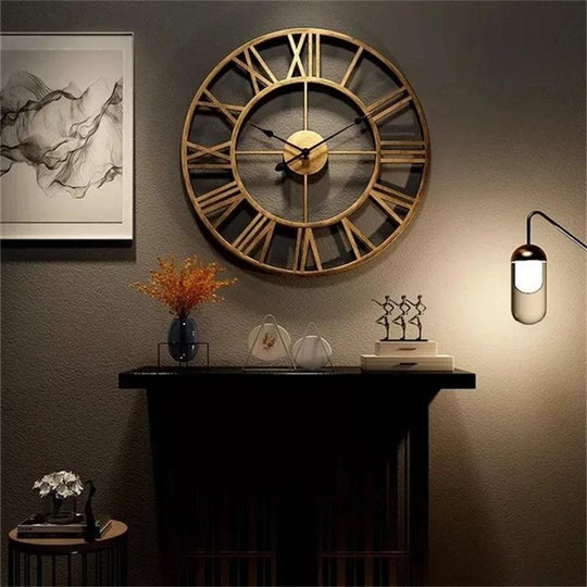 Retro Hanging Wall Clock