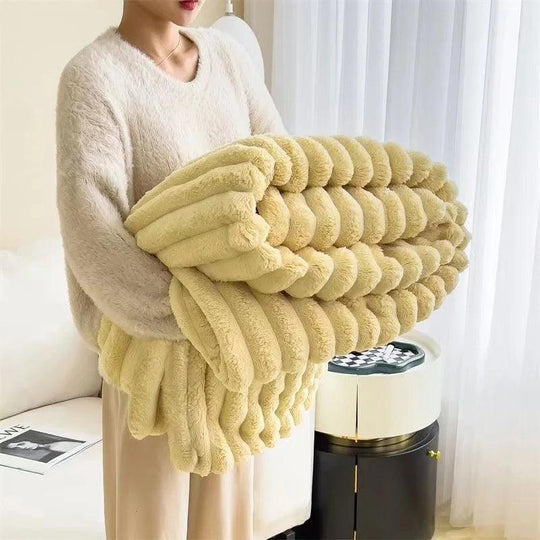 Coperta di peluche per conigli