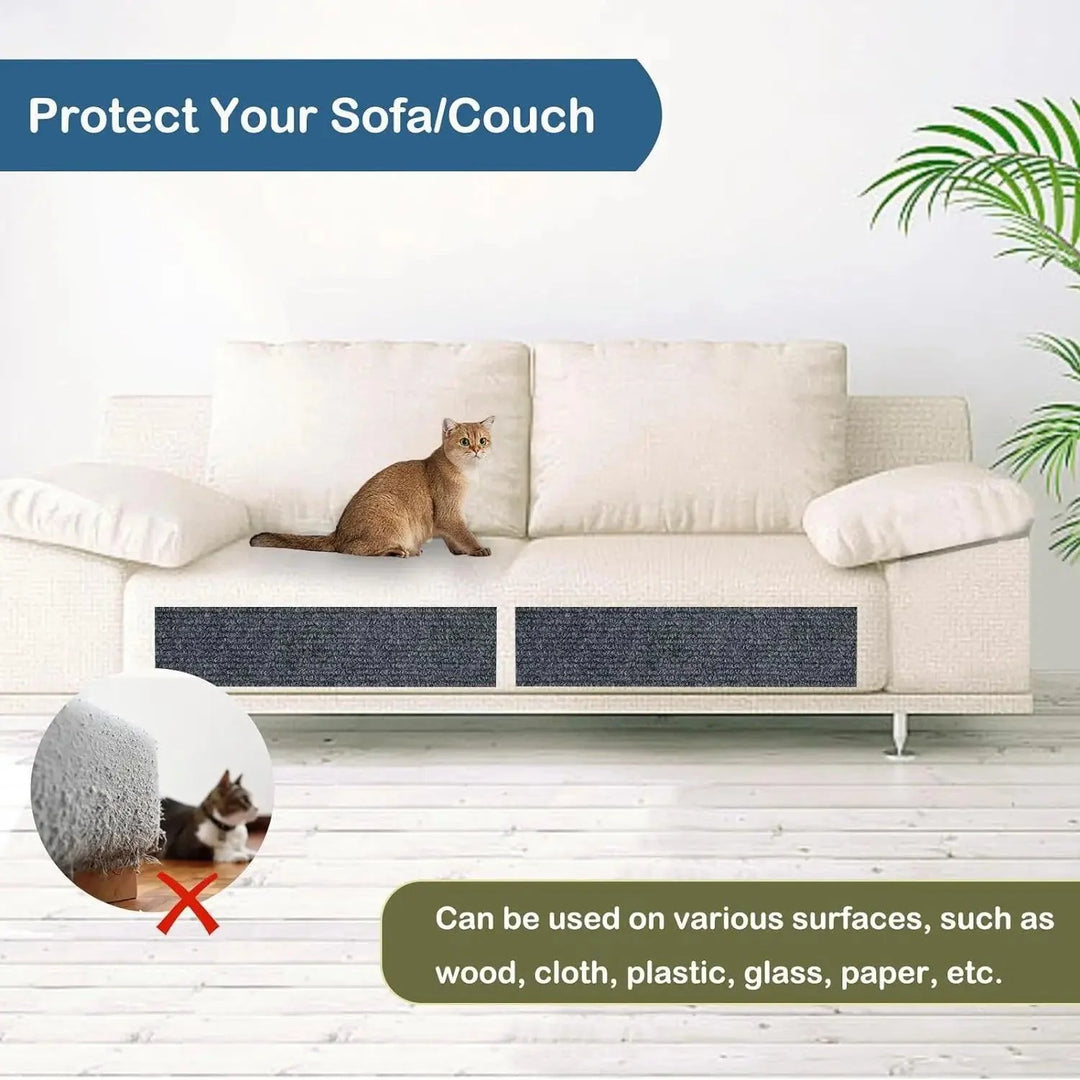 Self-Adhesive Cat Scratching Mat – Protect Your Furniture in Style
