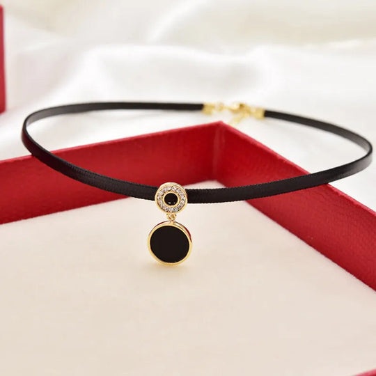 Geometric Crystal Necklace