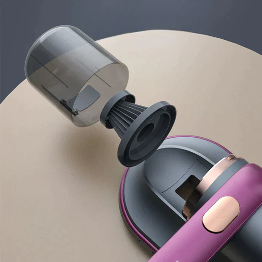 Portable Cordless UV Vacuum for Home | Handheld Cordless Dust Mite Remover