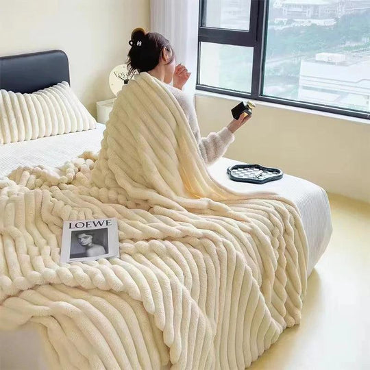Coperta di peluche per conigli