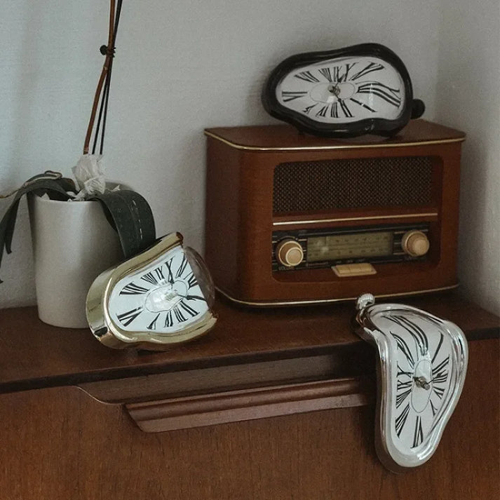 Surrealist Melting Clock