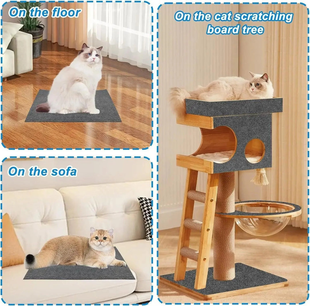 Self-Adhesive Cat Scratching Mat – Protect Your Furniture in Style