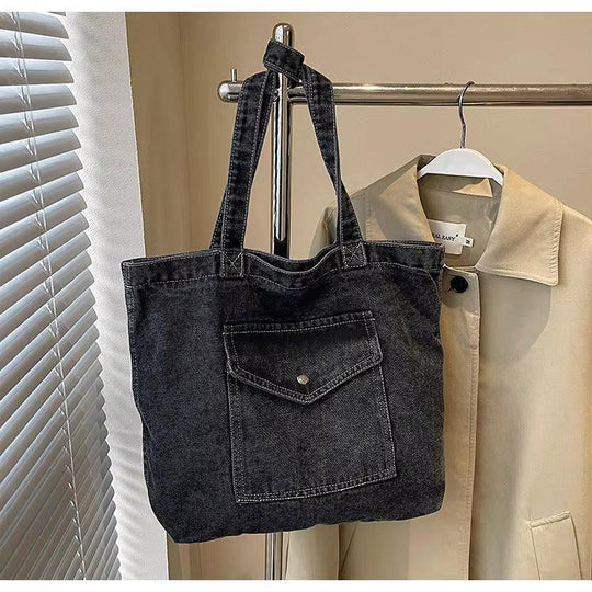 Dames Denim Schoudertas
