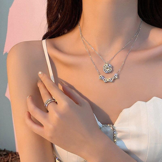 Clover Necklace – Luck, Love &amp; Trust Around Your Neck