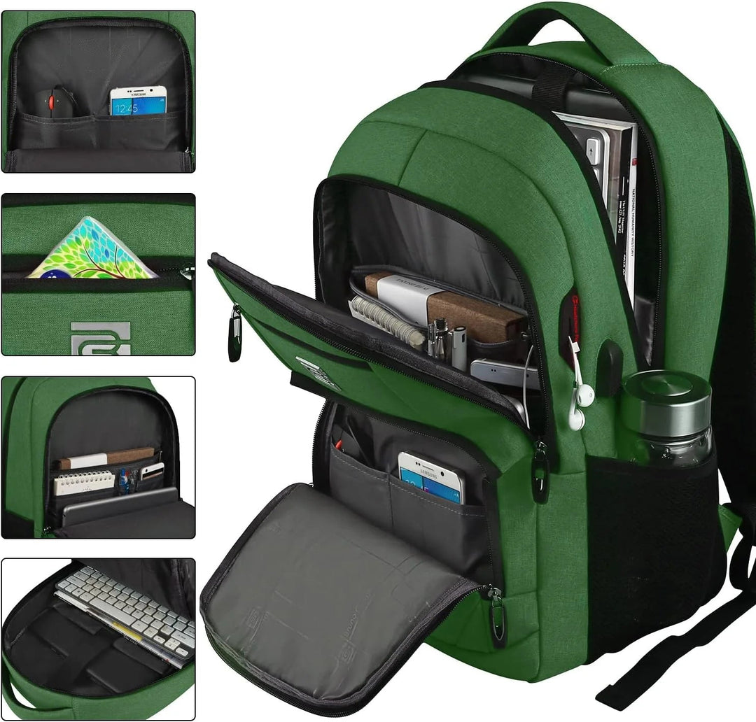 Anti-diefstal Laptop Rugzak met USB-oplaadpoort