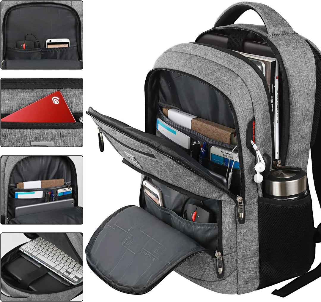 Anti-diefstal Laptop Rugzak – Slim Model met USB-poort